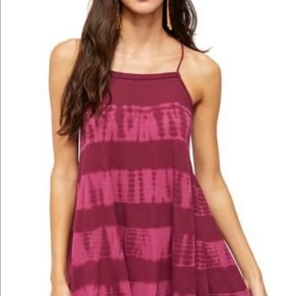 NWT! Free People Seashell Tie Dye Tunic Dress - Picture 7 of 8